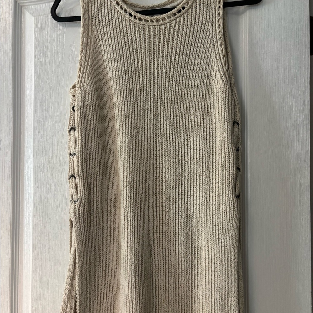 Cupcakes & Cashmere Cream Knit Top